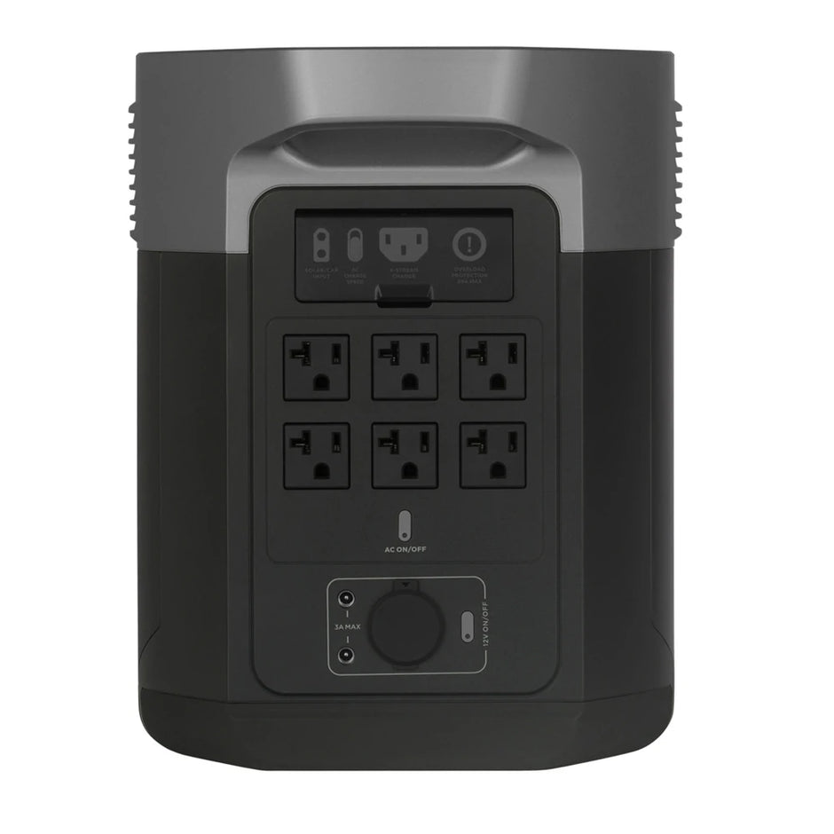 【US Direct】Ecoflow DELTA Max 1600 1612Wh Portable Power Station Electric Supply Solar Generator for Travel RV Camping