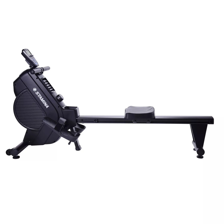 Stamina DT 397 Rowing Machine Rower, Dual Technology Combines Magnetic & Air Resistance, Includes Two Expert Guided Online Workouts