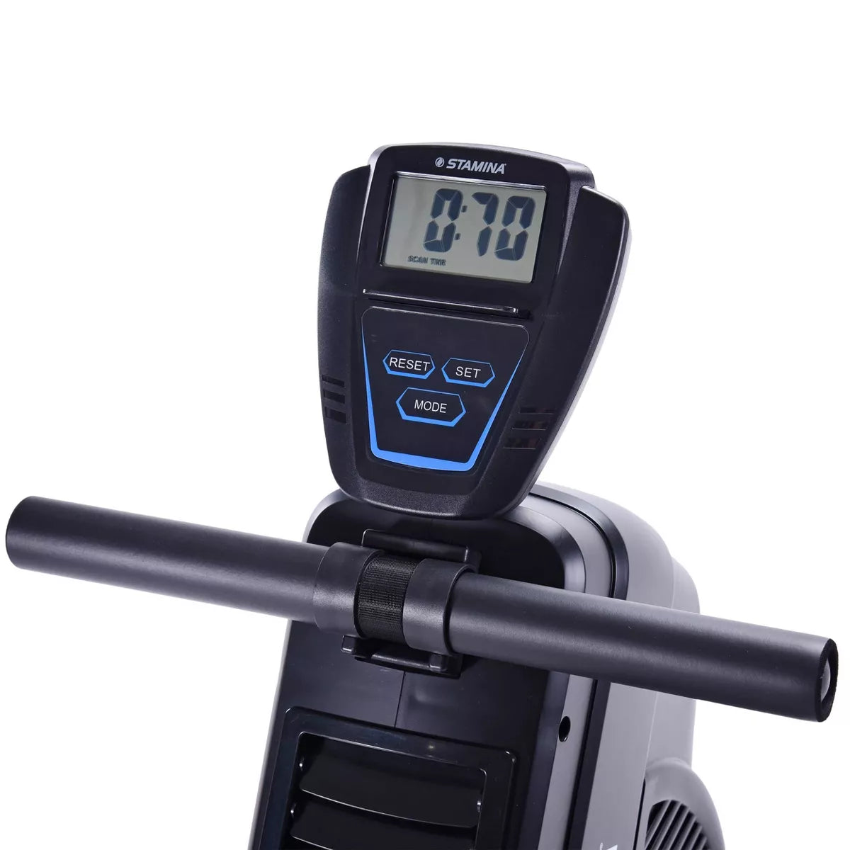 Stamina DT 397 Rowing Machine Rower, Dual Technology Combines Magnetic & Air Resistance, Includes Two Expert Guided Online Workouts