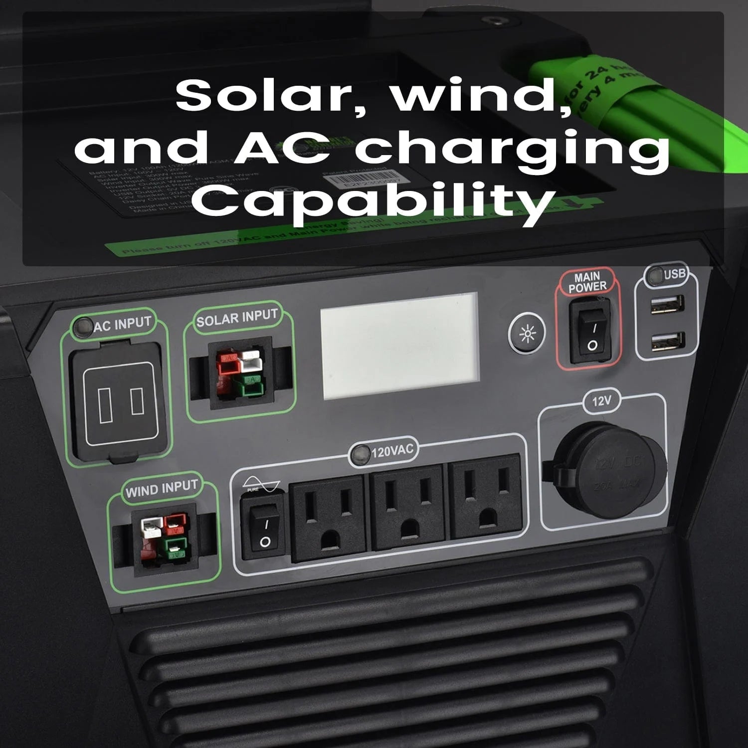 Nature'S Generator Elite Platinum - PE System:Nature'S Generator Elite+1200W Nature'S Generator Power Pod Elite+4Pcs 100W Solar Panel+Power Transfer Kit Elite