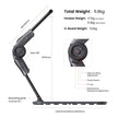 [USA Direct] HALYTUS Hookee plus Smart Fitness Equipment 5-100 Lbs Resistance 20 Levels Adjustable Resistance App Accurate Recording Training of Abdomen Hips Legs for Home Gym Workout