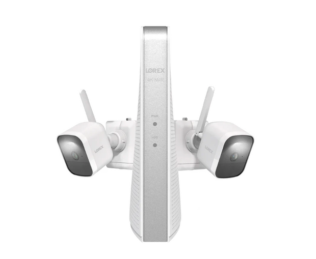 Lorex M10 - 4K 1TB Wi-Fi HaLow NVR System with 2 Outdoor Battery Security Cameras