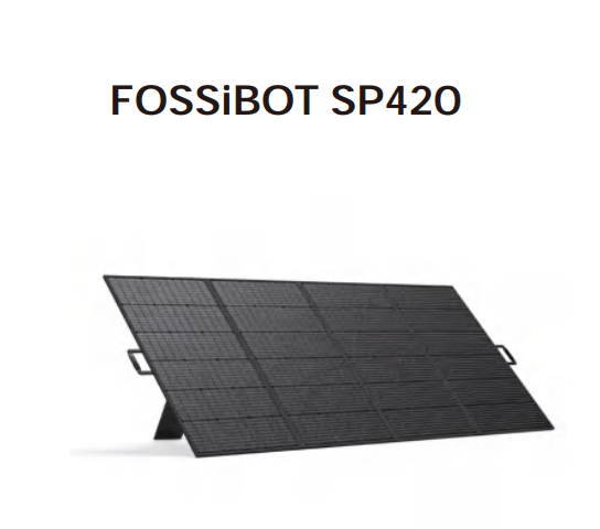 FOSSiBOT SP420 420W Portable Solar Panel