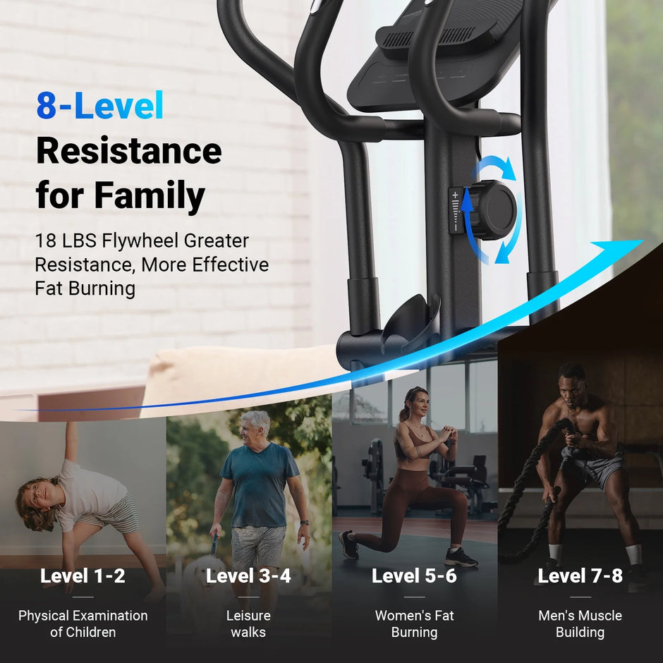 Quiet Elliptical Machine for Home Use, 19