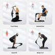 [USA Direct] HALYTUS Hookee plus Smart Fitness Equipment 5-100 Lbs Resistance 20 Levels Adjustable Resistance App Accurate Recording Training of Abdomen Hips Legs for Home Gym Workout