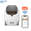HEYBO Automatic Cat Litter Box Open — App-Controlled, Large Capacity