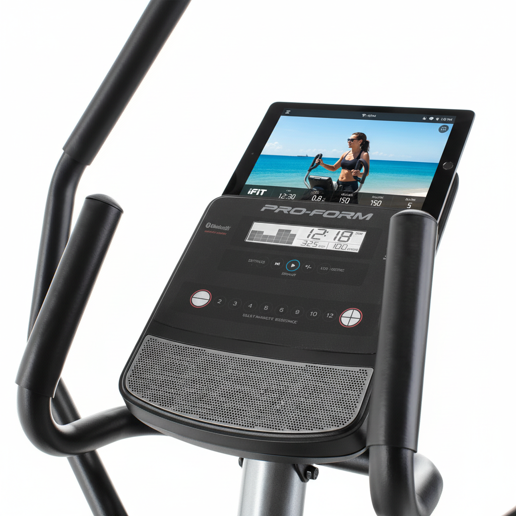 Sport E2.0 Rear Drive Smart Elliptical, Compatible with Ifit Personal Training