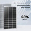 1800-Watt/2880W Peak Push Button Start Solar Powered Portable Generator with Power Pod and Three 100W Solar Panels