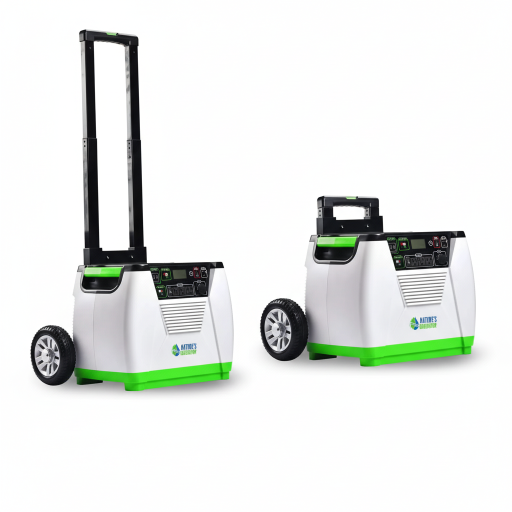 HKNGAUWE Goldwe System Generator W/Solar Panel & Wind Turbine